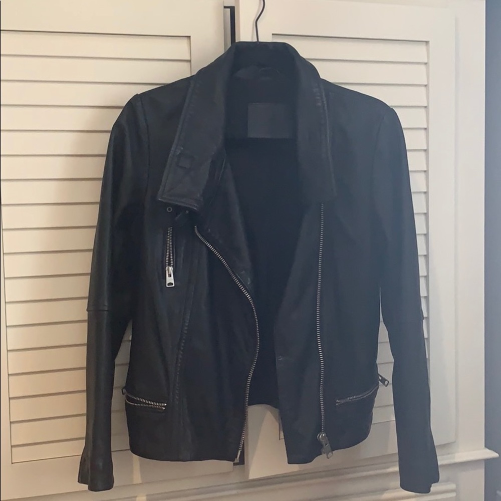 All Saints Leather Jacket